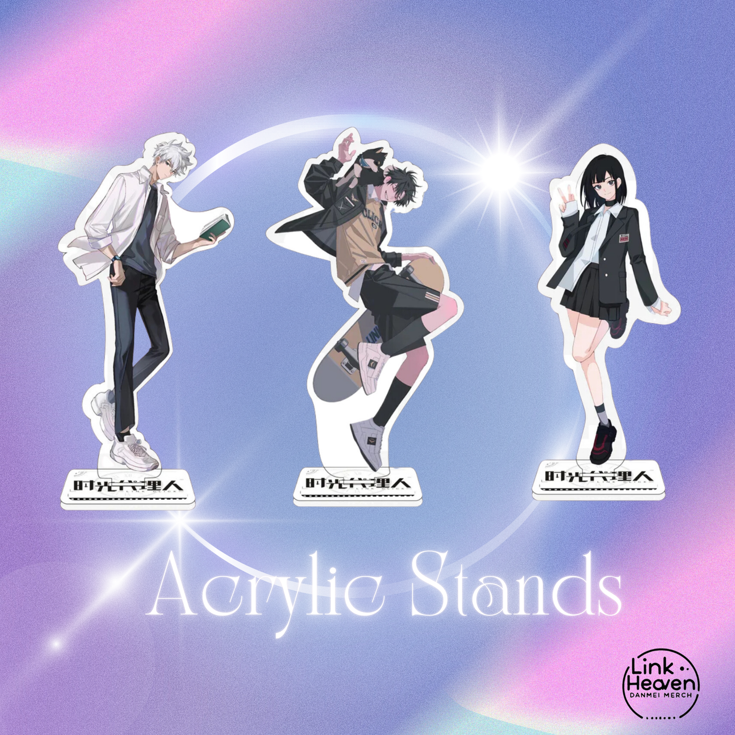 Link Click Acrylic Stands