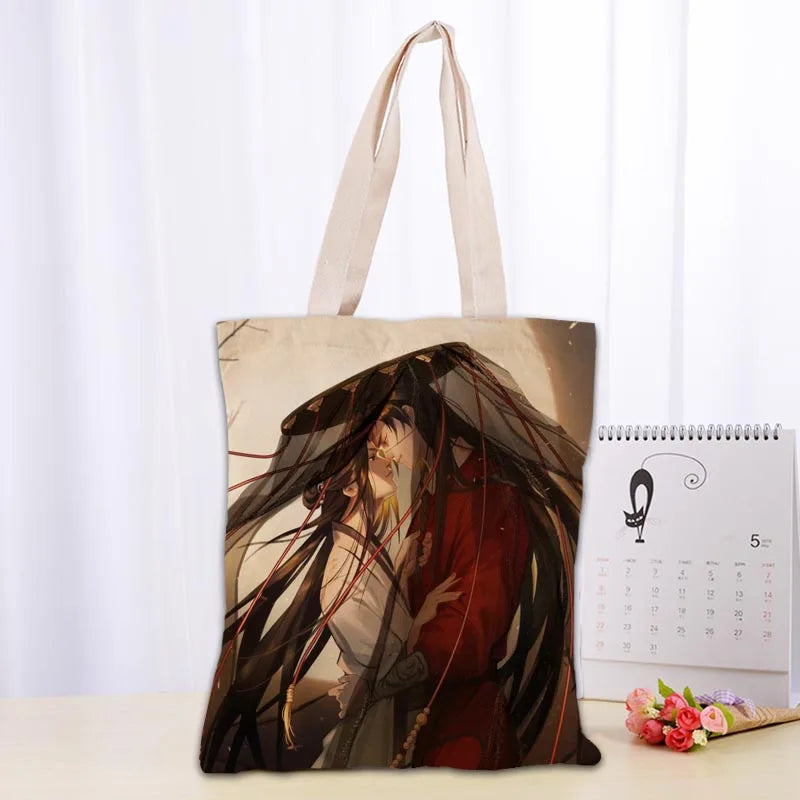 Tianguancifu Tote Bag - Hua Cheng Xie Lian shop now at danmei-merch.com