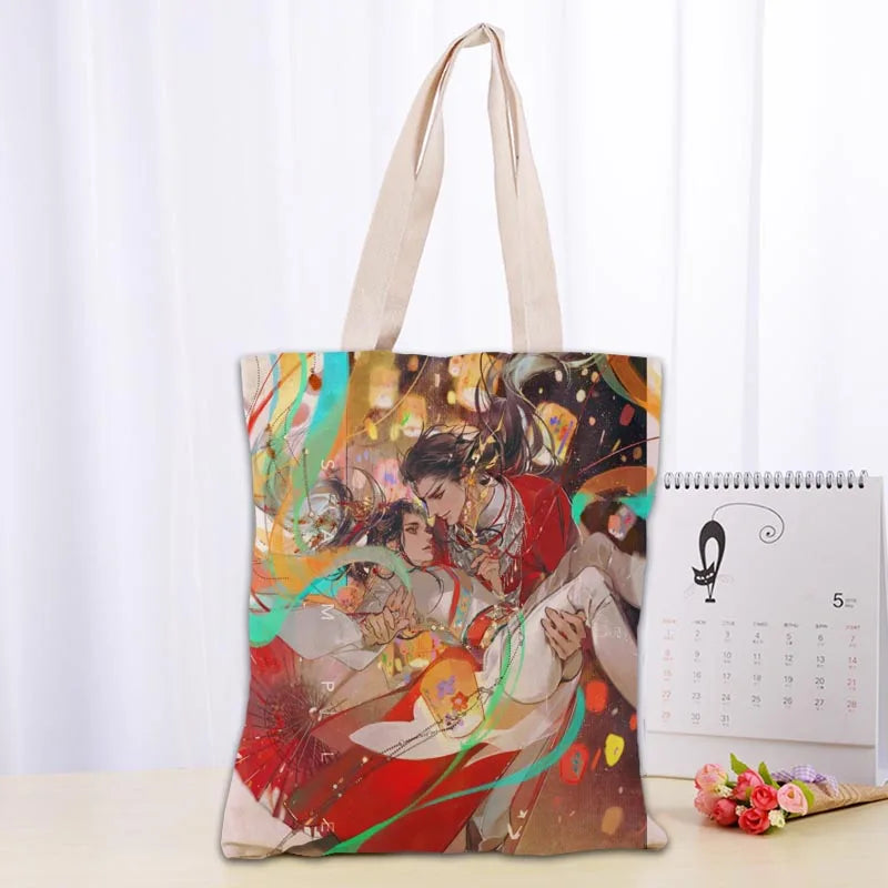 Tianguancifu Tote Bag - Hua Cheng Xie Lian shop now at danmei-merch.com