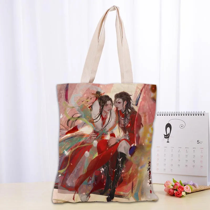 Tianguancifu Tote Bag - Hua Cheng Xie Lian shop now at danmei-merch.com