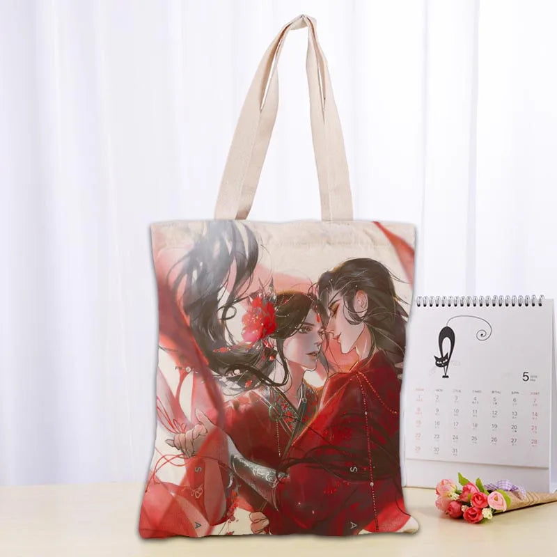 Tianguancifu Tote Bag - Hua Cheng Xie Lian shop now at danmei-merch.com