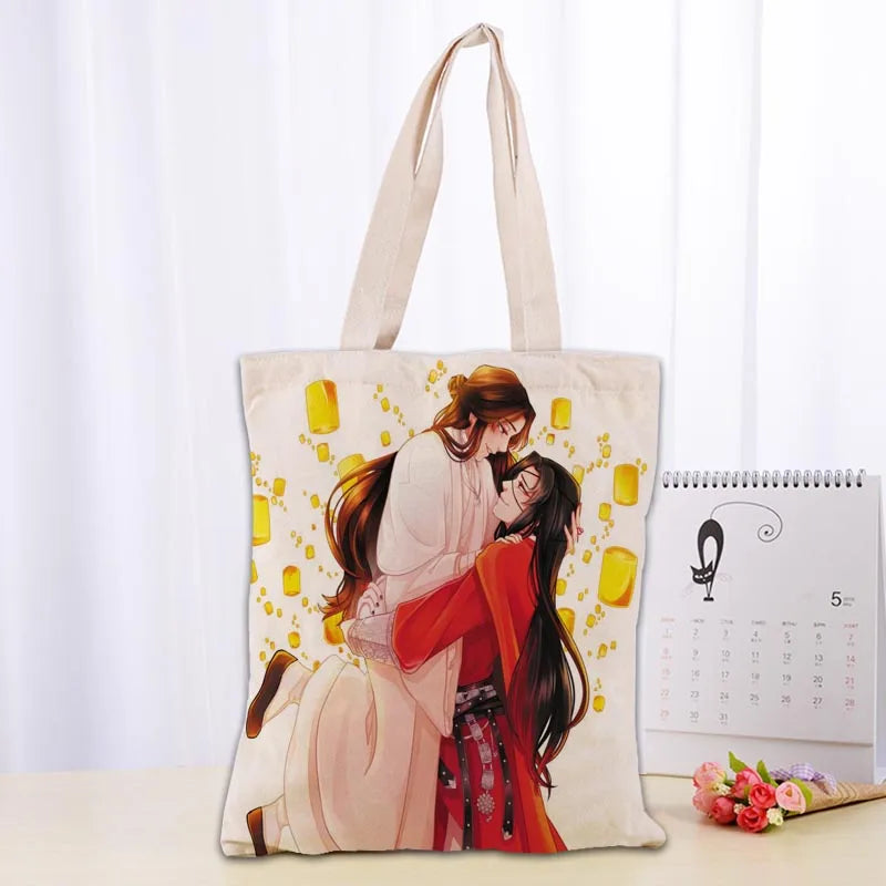 Tianguancifu Tote Bag - Hua Cheng Xie Lian shop now at danmei-merch.com