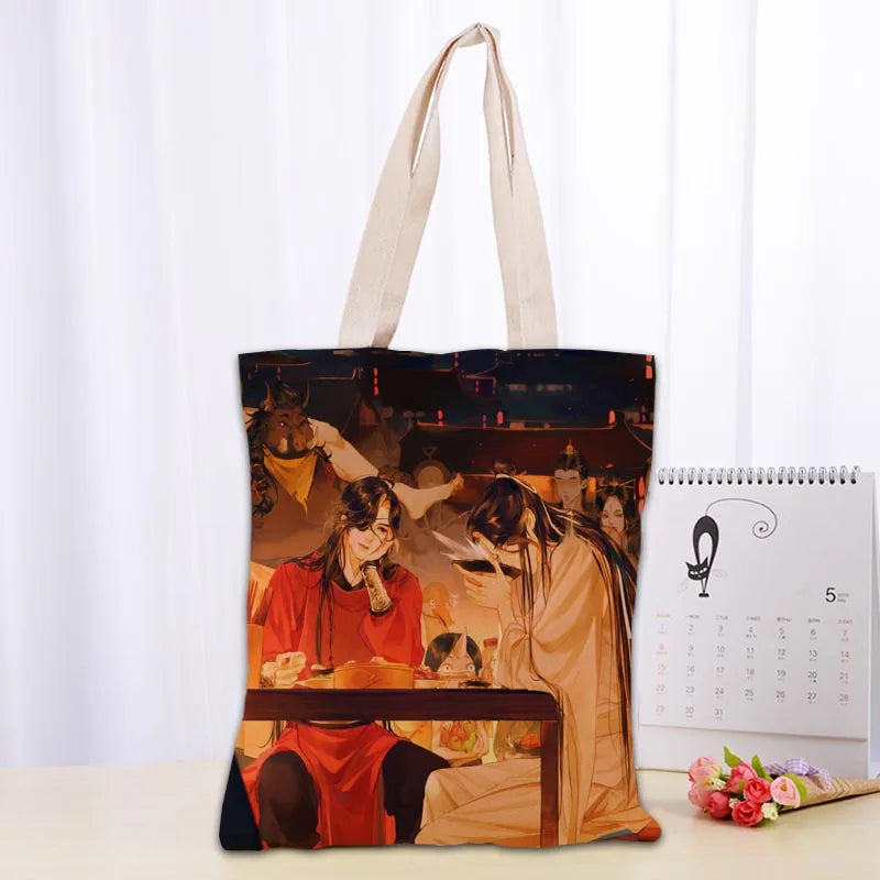 Tianguancifu Tote Bag - Hua Cheng Xie Lian shop now at danmei-merch.com