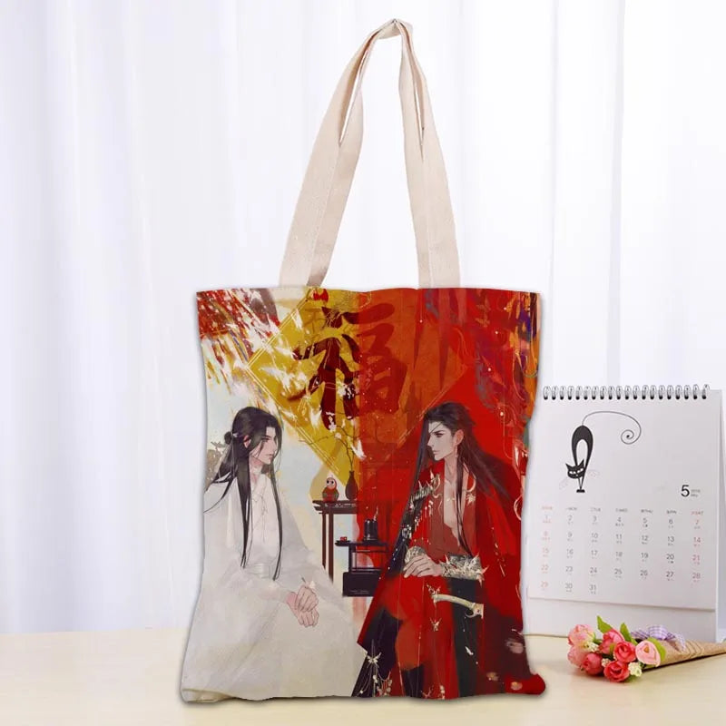 Tianguancifu Tote Bag - Hua Cheng Xie Lian shop now at danmei-merch.com