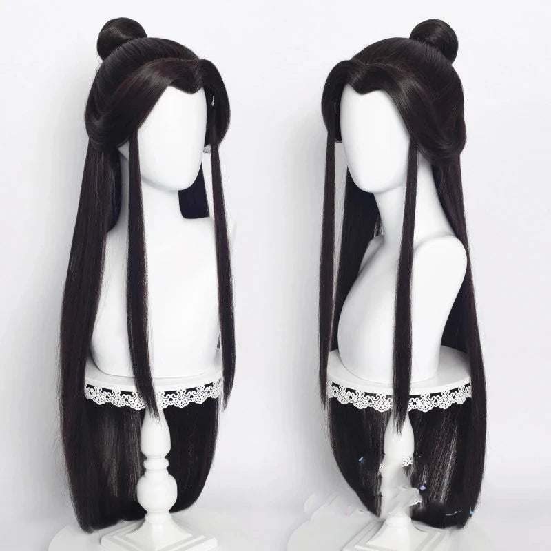 Xie Lian Cosplay Costume Top Wigs Headwear Hat TGCF Heaven Official's Blessing Merch Wig Only shop now at danmei-merch.com