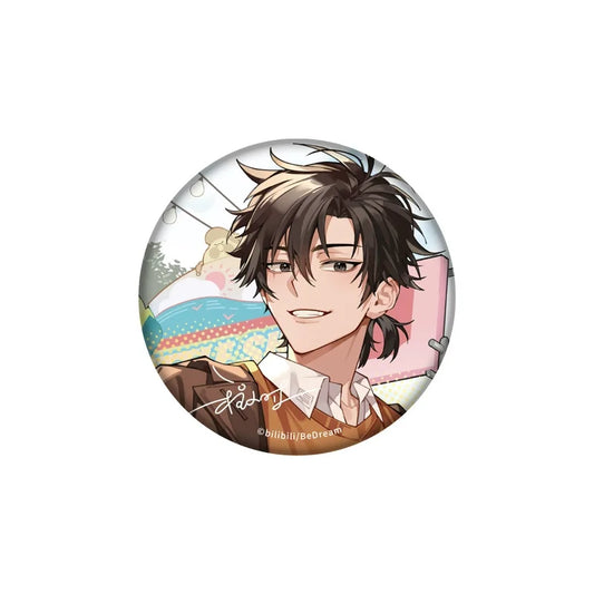 Leisure Time Badge - Charles Cheng Xiaoshi Link Click Merch shop now at danmei-merch.com