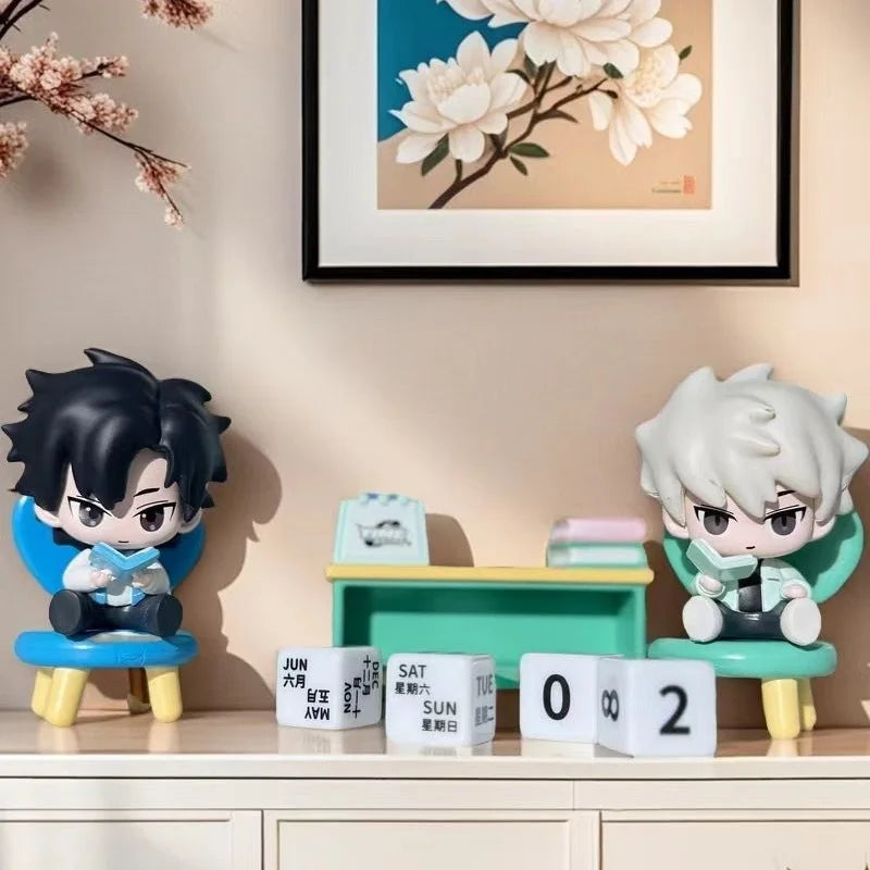 Charles and Lucas Desk Calendar Figure Bilibili Link Click Merch 2pcs shop now at danmei-merch.com